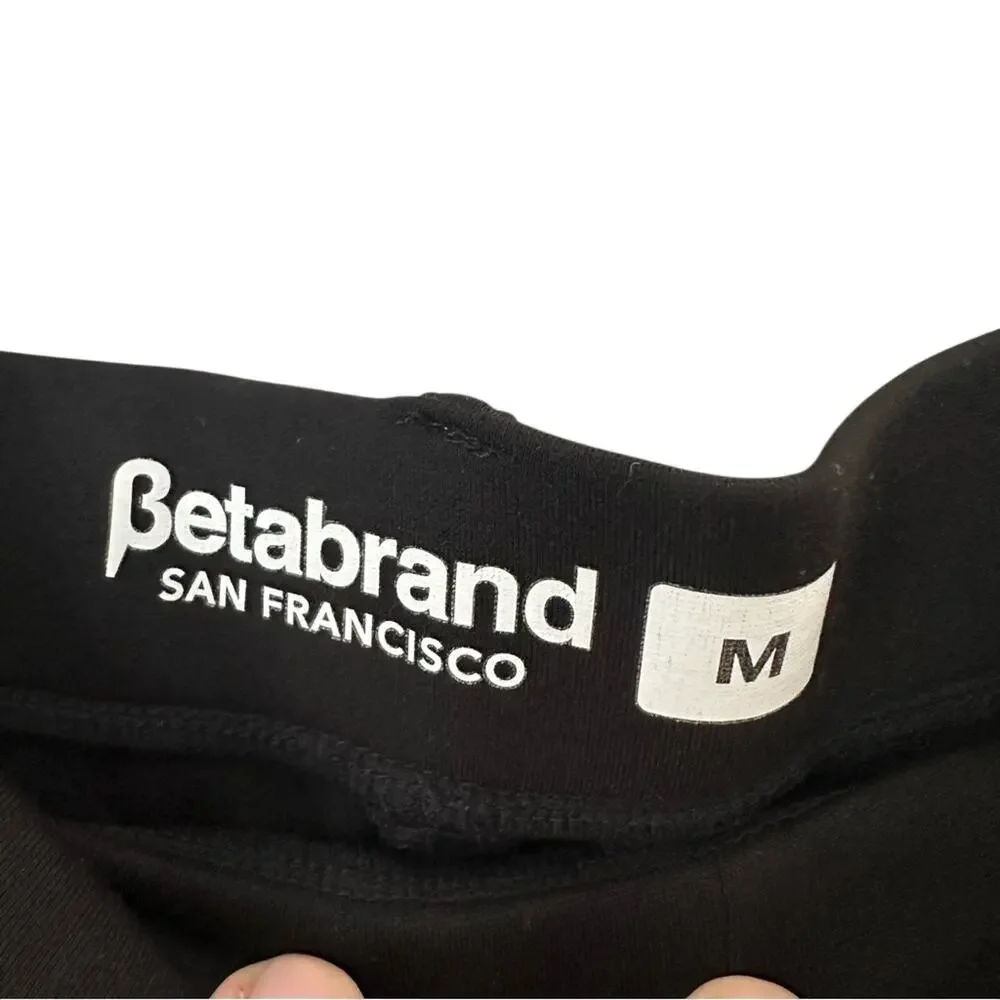 Betabrand Dress Pant Yoga Pants Bootcut Womens Black Medium